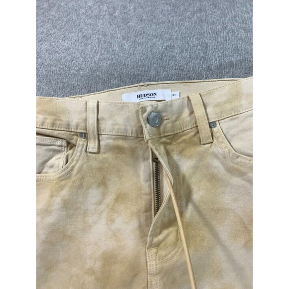 NWT Hudson ZACK Skinny Cotton Blend Painters Jeans (Men's‎ 31x31) Tan - Picture 3 of 16